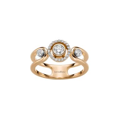 Ringe, Roségold, Leo Wittwer Panta rhei® Ring