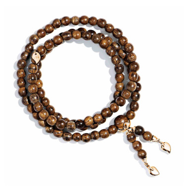         Roségold, Armschmuck, Tamara Comolli INDIA Armband mit Snakewood Medium
