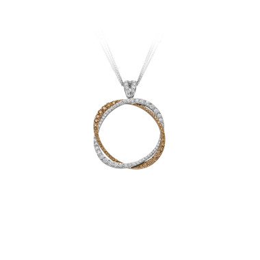         Weißgold, Halsschmuck, Leo Wittwer Panta rhei® Anhänger