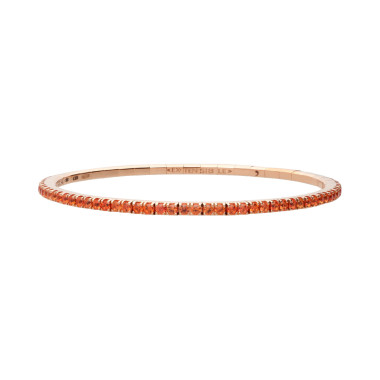 Armschmuck, Roségold, Demeglio Tennisarmband
