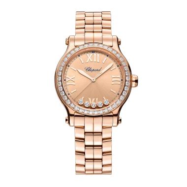 Damenuhr, Automatik, Chopard Happy Sport