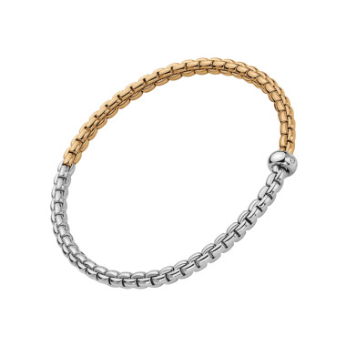         Gelbgold &amp; Weißgold, Armschmuck, FOPE Eka Flex'it Armband