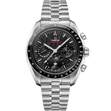 Herrenuhr, Automatik, Omega Speedmaster Mondphase