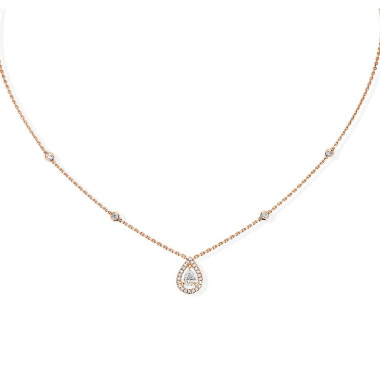         Roségold, Halsschmuck, Messika Joy Diamant Poire Collier