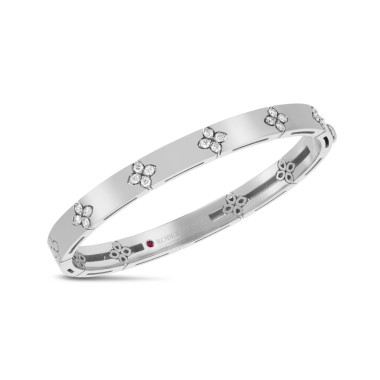 Armschmuck, Weißgold, Roberto Coin Love in Verona Armreif