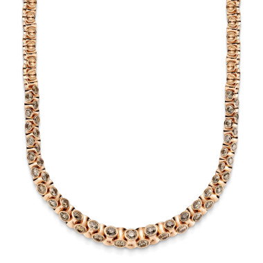         Roségold, Halsschmuck, Leo Wittwer Le Tonneau Collier