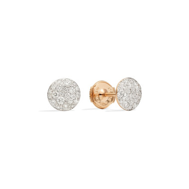         Roségold, Ohrringe, Pomellato Sabbia Ohrstecker