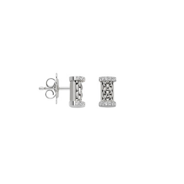         Weißgold, Ohrringe, FOPE Essentials Ohrstecker