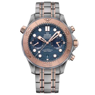 Herrenuhr, Automatik, Omega Seamaster Diver 300M