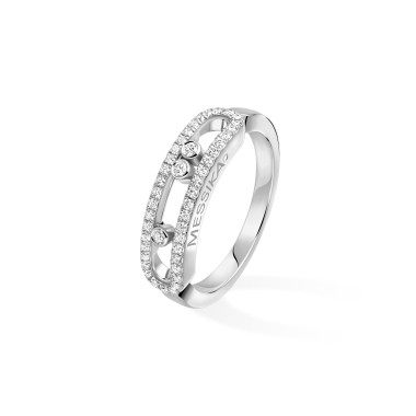         Weißgold, Ringe, Messika Baby Move Classique Pavé Ring