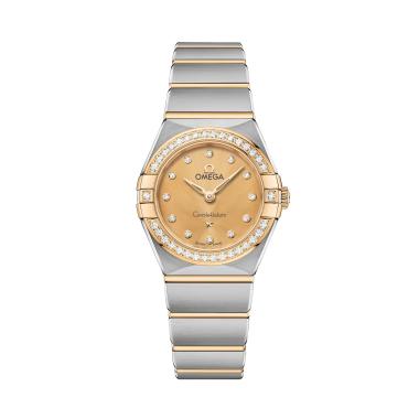 Damenuhr, Quarzwerk, Omega Constellation