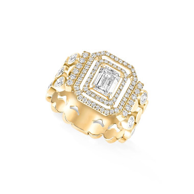         Gelbgold, Ringe, Messika D-Vibes mehrreihiger Ring