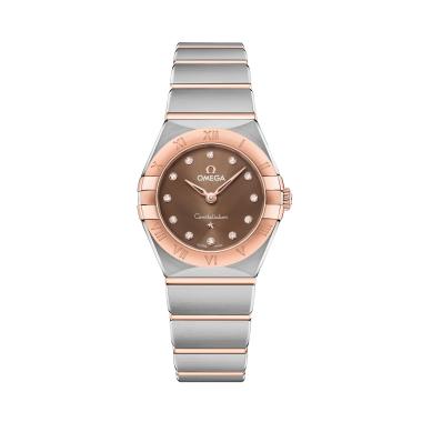 Damenuhr, Quarzwerk, Omega Constellation