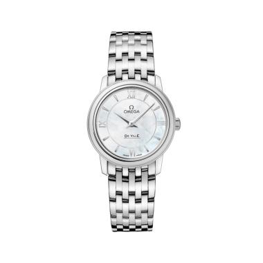 Damenuhr, Quarzwerk, Omega De Ville Prestige