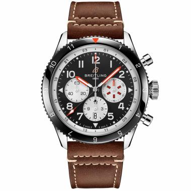 Herrenuhr, Automatik, Breitling Super AVI B04 Chronograph GMT 46 Mosquito