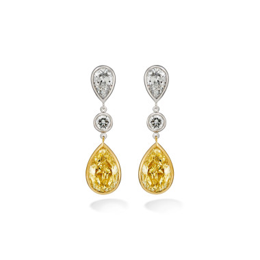         Weißgold, Ohrringe, Hans D. Krieger True Identity Ohrhänger