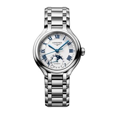 Damenuhr, Automatik, Longines PRIMALUNA MOONPHASE