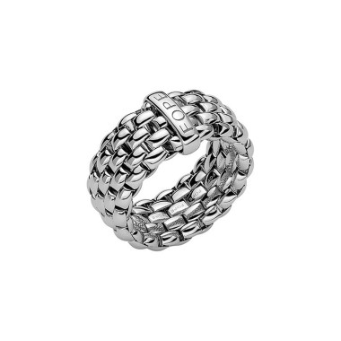 Ringe, Weißgold, FOPE Essentials Flex'it Ring