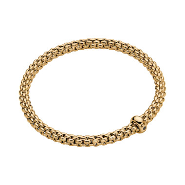         Gelbgold, Armschmuck, FOPE Solo Flex'it Armband