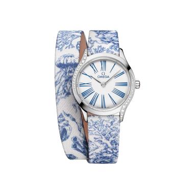 Damenuhr, Quarzwerk, Omega De Ville Mini Trésor