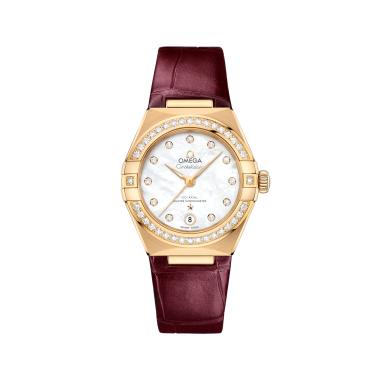 Damenuhr, Automatik, Omega Constellation