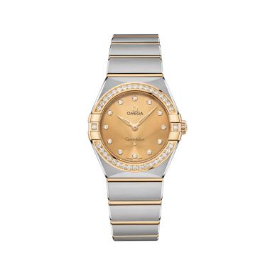 Damenuhr, Quarzwerk, Omega Constellation