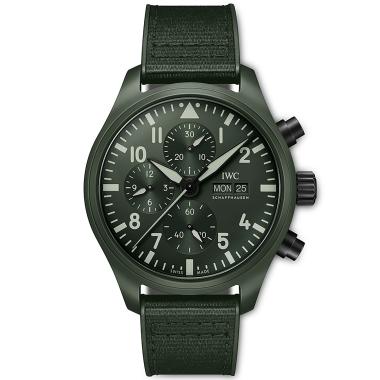 Herrenuhr, Automatik, IWC PILOT’S WATCH CHRONOGRAPH TOP GUN EDITION «WOODLAND»