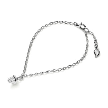         Weißgold, Armschmuck, Tamara Comolli MiniMIKADO Armband mit Diamant-Pavé