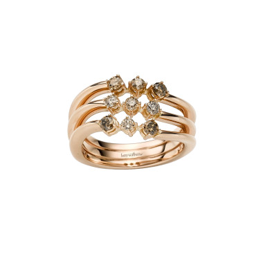 Ringe, Roségold, Leo Wittwer Candlelight Ring