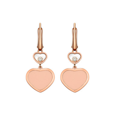         Roségold, Ohrringe, Chopard Happy Hearts Ohrringe