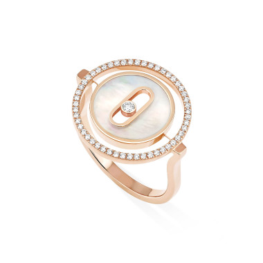         Roségold, Ringe, Messika Lucky Move Ring KM Perlmutt