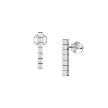 Ohrringe, Weißgold, Chopard Ice Cube Ohrringe
