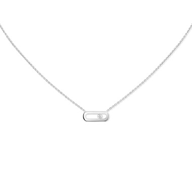         Weißgold, Halsschmuck, Messika Move Uno Halskette