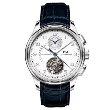 Herrenuhr, Automatik, IWC PORTUGIESER TOURBILLON RÉTROGRADE CHRONOGRAPH