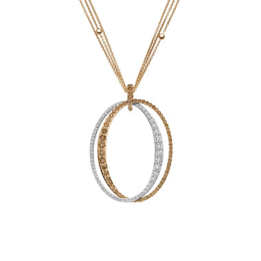         Roségold, Halsschmuck, Leo Wittwer Panta rhei® Anhänger