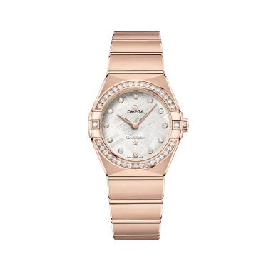 Damenuhr, Quarzwerk, Omega Constellation