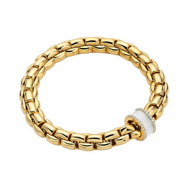 Gelbgold, Armschmuck, FOPE Eka Flex'it Armband