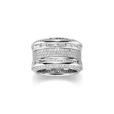 Ringe, Weißgold, Leo Wittwer Candlelight Ring