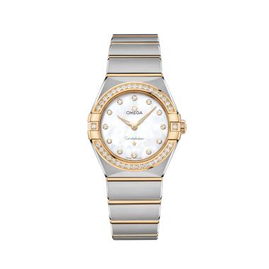 Damenuhr, Quarzwerk, Omega Constellation
