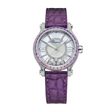 Damenuhr, Automatik, Chopard Happy Sport Joaillerie