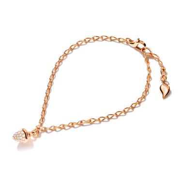         Roségold, Armschmuck, Tamara Comolli MiniMIKADO Armband mit Diamant-Pavé
