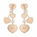 Chopard Happy Hearts Golden Hearts Ohrhänger - Bild 3