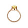 Leo Wittwer Candlelight Solitaire Ring - Bild 2
