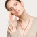 Tamara Comolli MIKADO Halskette 'Blush' mit Diamant-Pavé - Bild 3