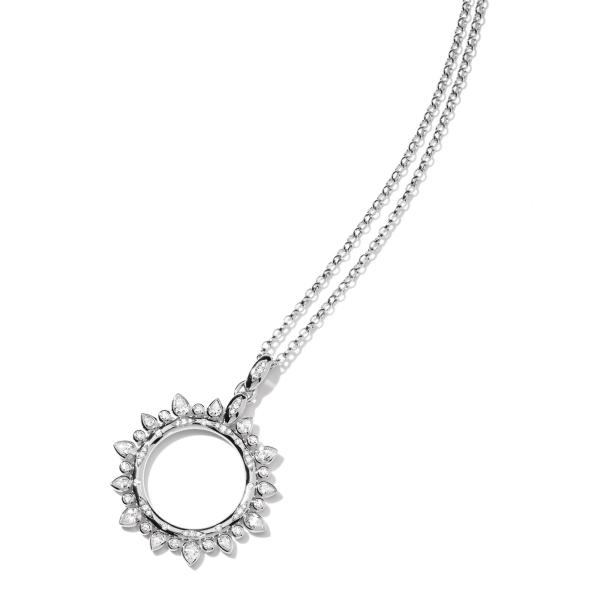 Tamara Comolli GYPSY Classic Sun large Halsketten-Set mit Diamanten (Ref: S-G-Cl-l-B2wg90)