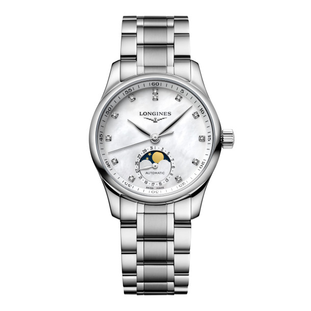         Damenuhr, Automatik, Longines LONGINES MASTER COLLECTION MOONPHASE