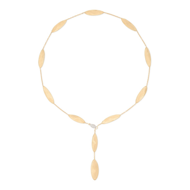         Gelbgold, Halsschmuck, Marco Bicego Lunaria Twist Halskette