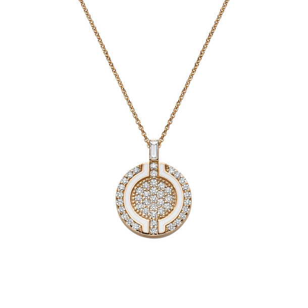         Roségold, Halsschmuck, Leo Wittwer Panta rhei® Collier