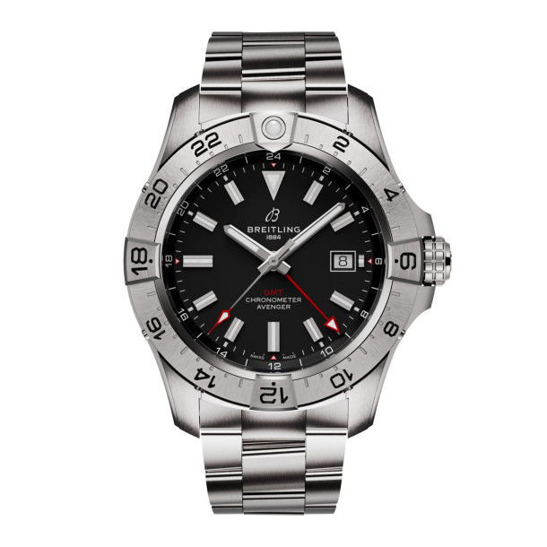        Herrenuhr, Automatik, Breitling Avenger Automatic GMT 44
