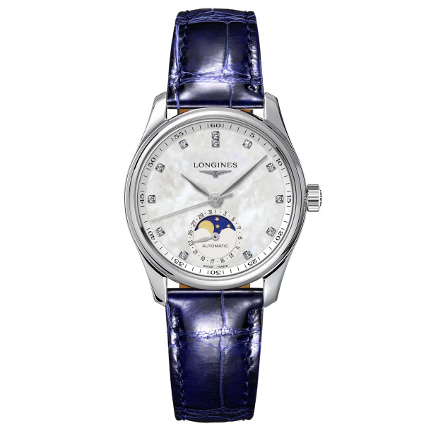         Damenuhr, Automatik, Longines LONGINES MASTER COLLECTION MOONPHASE